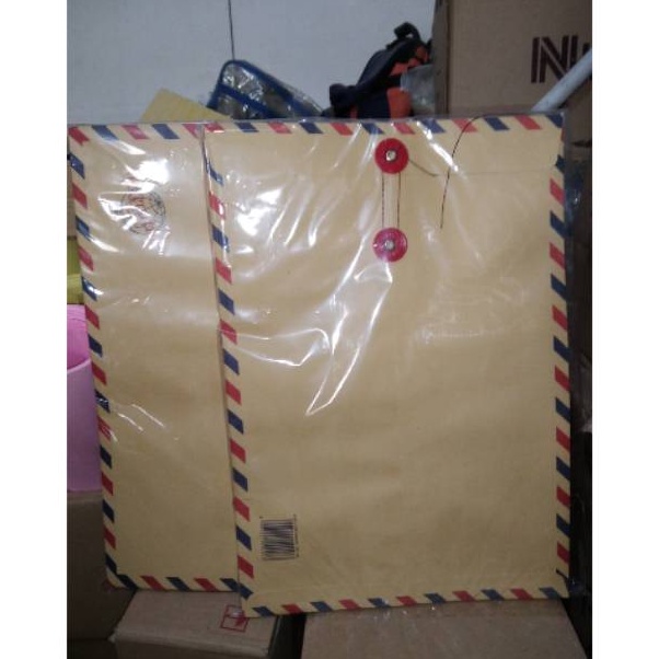 

KODE T49I Amplop Tali Coklat FolioAir mail 31