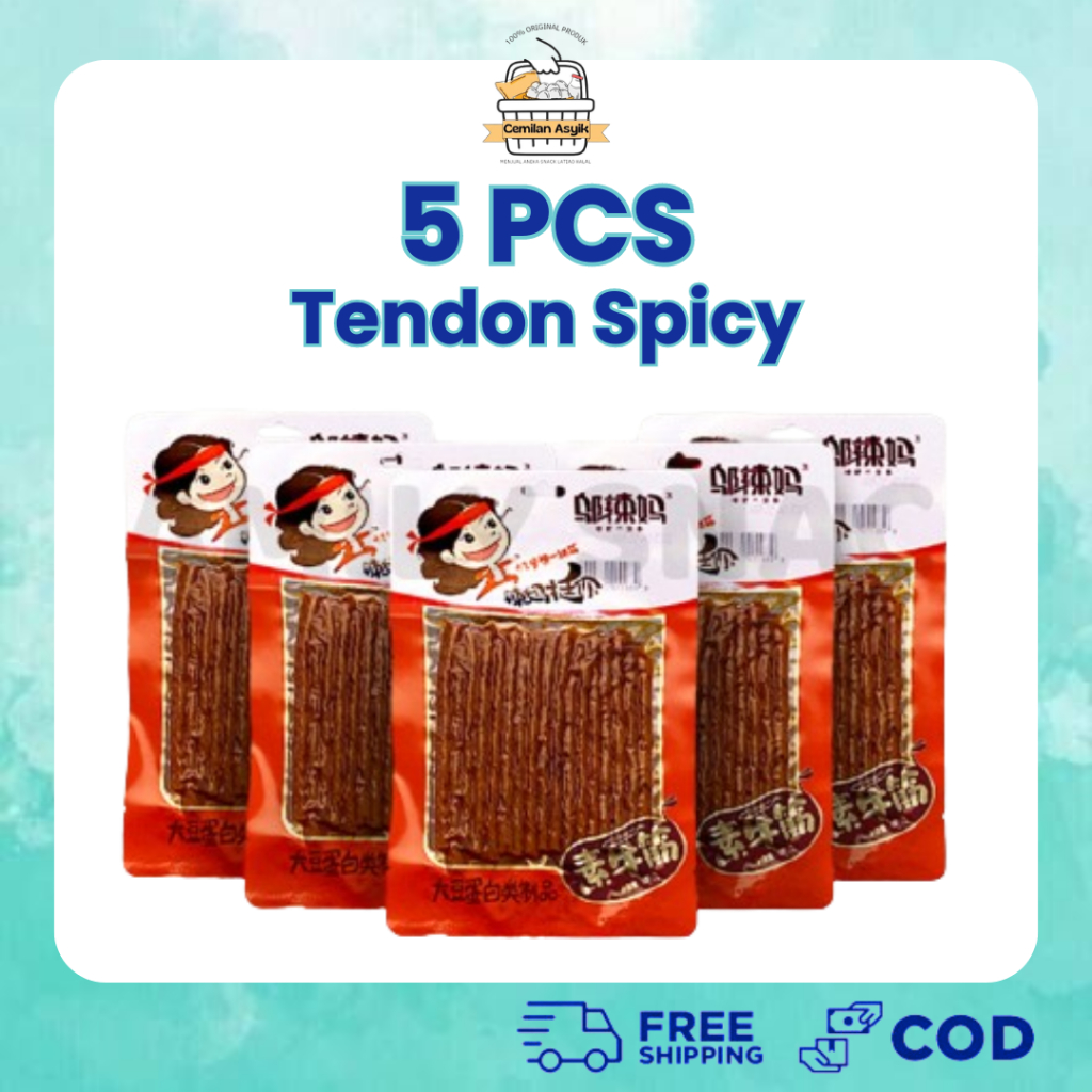 

Latiao - [5 pcs] [HALAL] Wulama Gluten Latiao Snack a Vegetarian Food | Wulama Gluten Chinese Snack Kembang Tahu