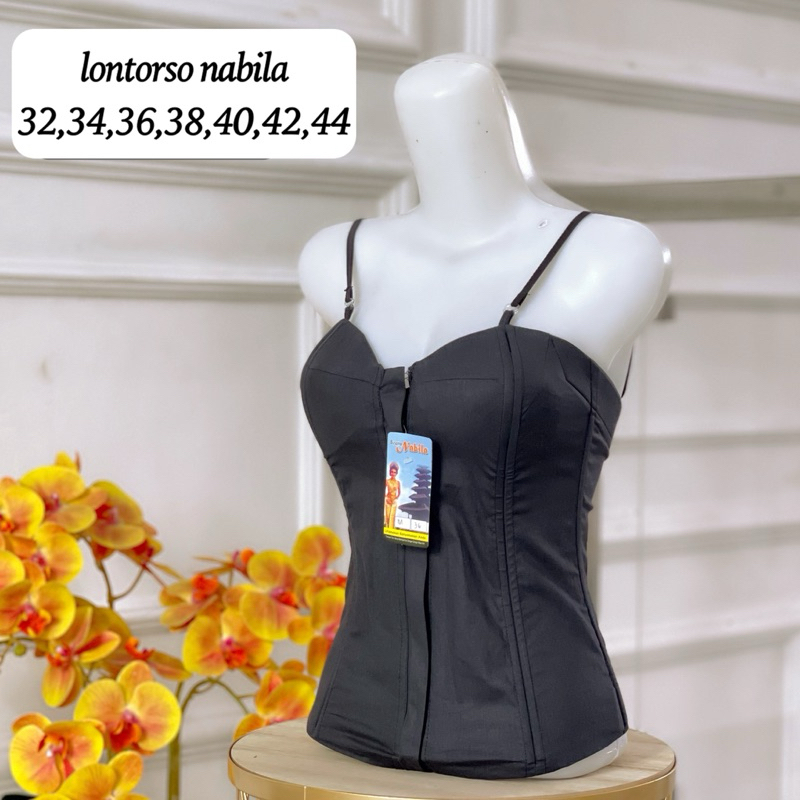 NABILA Longtorso Kamisol Premium Corset Bra Pelangsing Dalaman Kebaya