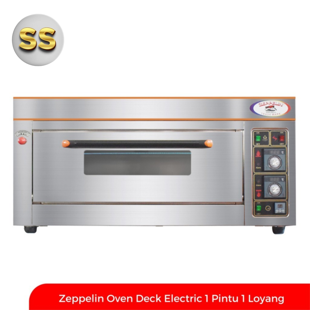 Zeppelin Oven Deck Gas 1 Pintu 2 Loyang