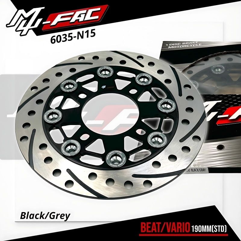 Piringan cakram depan motor beat Vario Scoopy disc cakram 190mm floating mufac