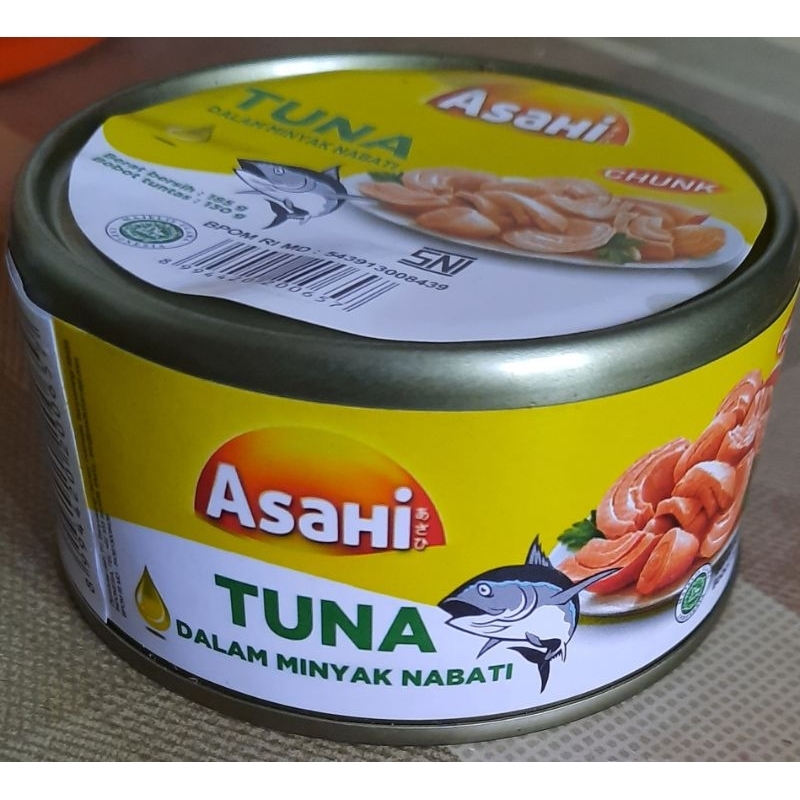 

Tuna Kaleng ASAHI Tuna Dalam Minyak Nabati 185 gram