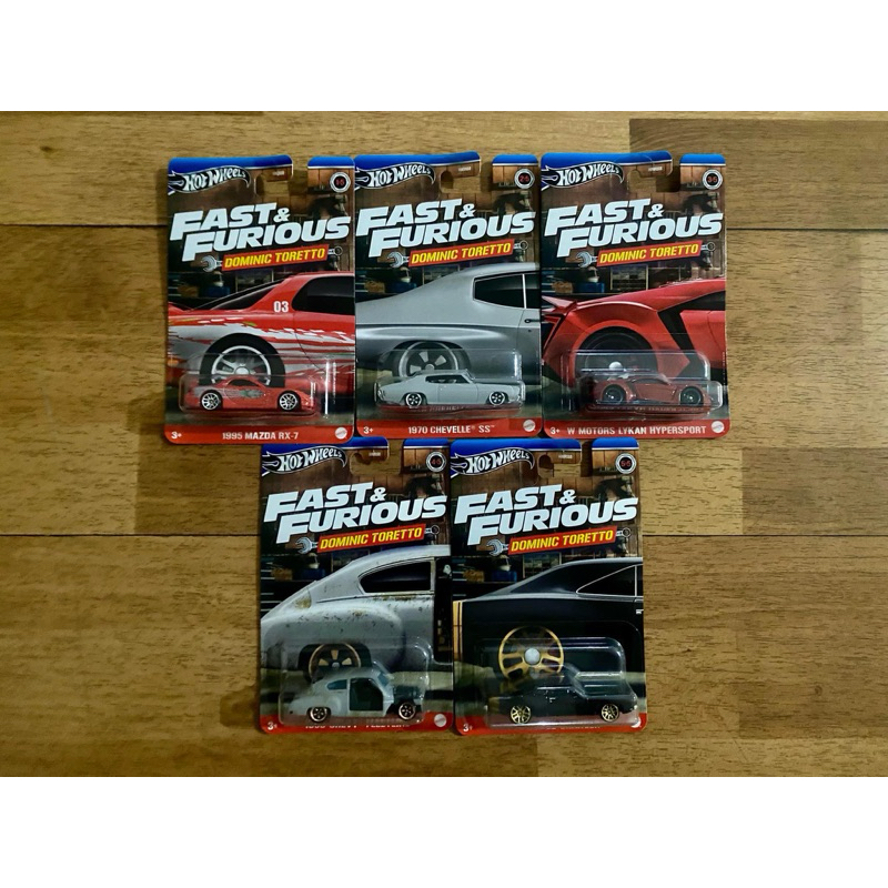 HOT WHEELS - FAST & FURIOUS - DOMINIC TORETTO