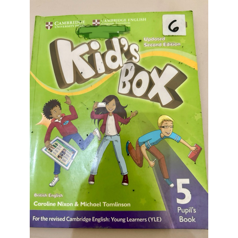 Kids Box Pupils book 5 Cambridge english  Caroline Nixon inggris