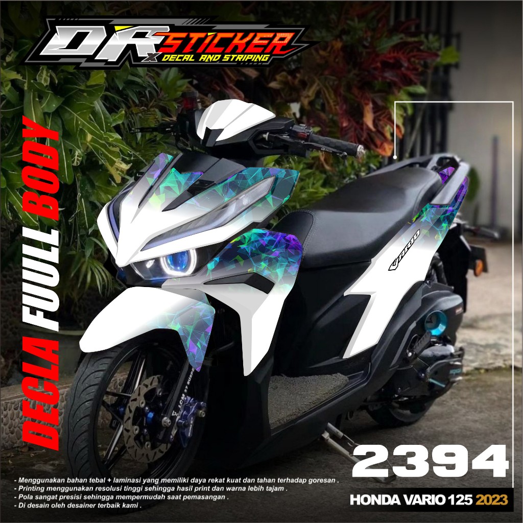 DECAL VARIO 125 NEW // Stiker vario 125 new 2023 Dekal Stiker Variasi New Vario