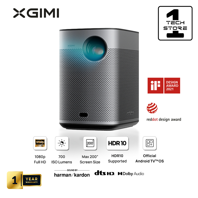 Projector Portable XGIMI Halo+ |Smart |Full HD |DLP |WiFi |Harman Kardon