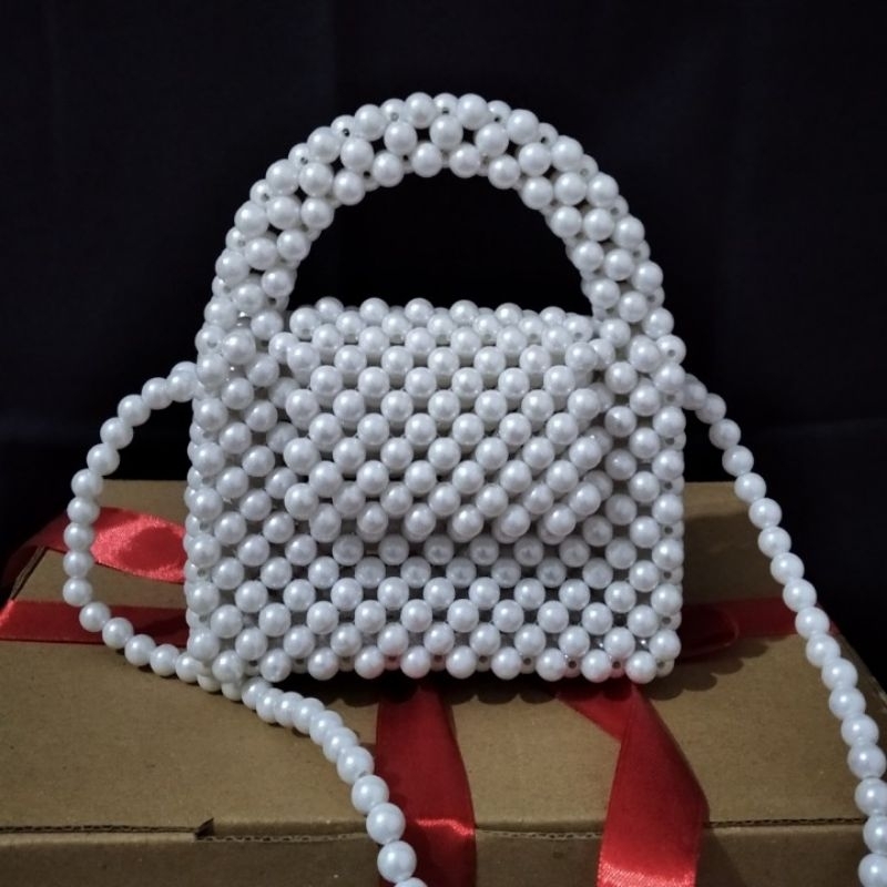 [PO] Minnie Beaded Bag/Tas Mutiara Minnie/Tas Manik-Manik Minnie