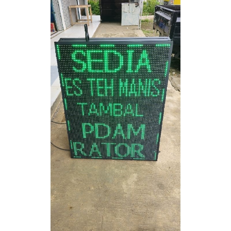 Running text P10 DIP  Kusus Konter atau Pertokoan