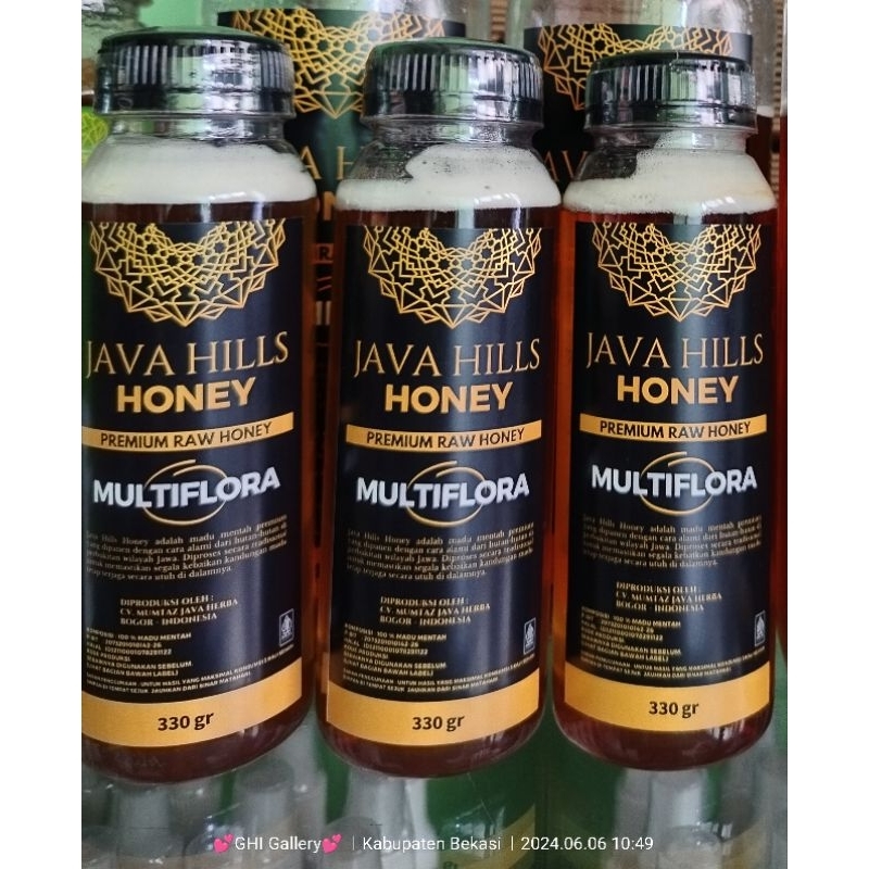 

Madu murni javahills multiflora menyehatkan 330gr