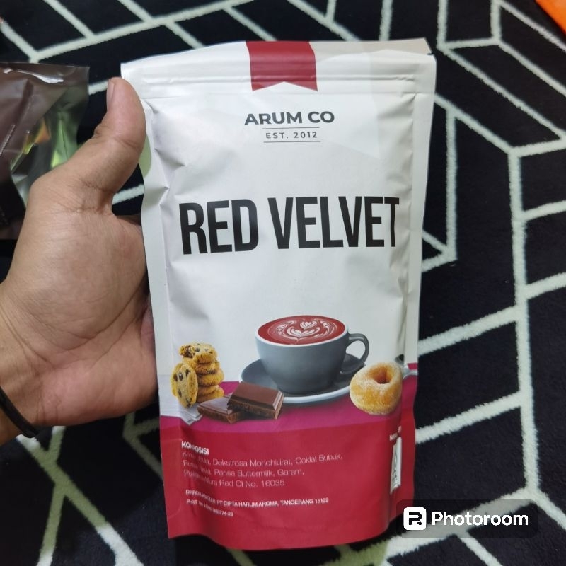 

ARUM CO RED VELVET 500GR ORIGINAL 100 % II MINUMAN DAN MAKANAN BUBUK II POWER DRINK