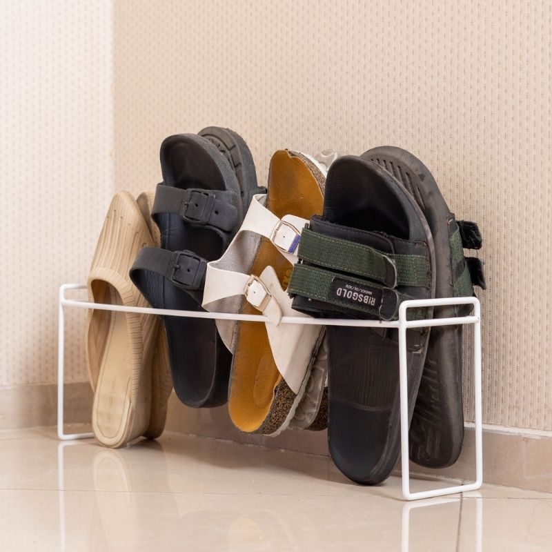 Rak Sepatu Besi Minimalis Tempat Sepatu Rak Sandal Rak Sepatu Termurah