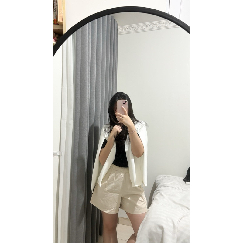 cape blazer white