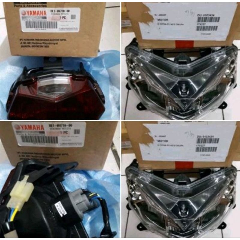 LAMPU DEPAN SET AEROX 125 ORIGINAL