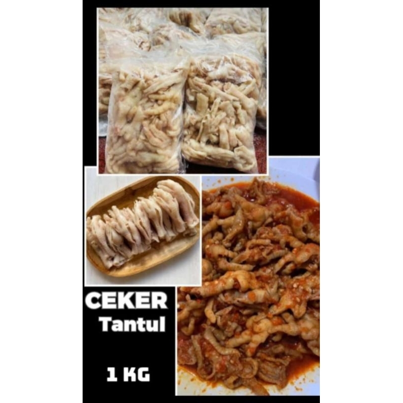 

Ceker Tanpa Tulang Beku 1 Kg