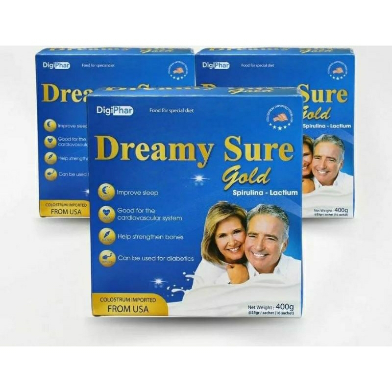 

Dreamy Sure Gold Import Susu bubuk Original Manfaat Untuk Tubuh Gangguan Tidur