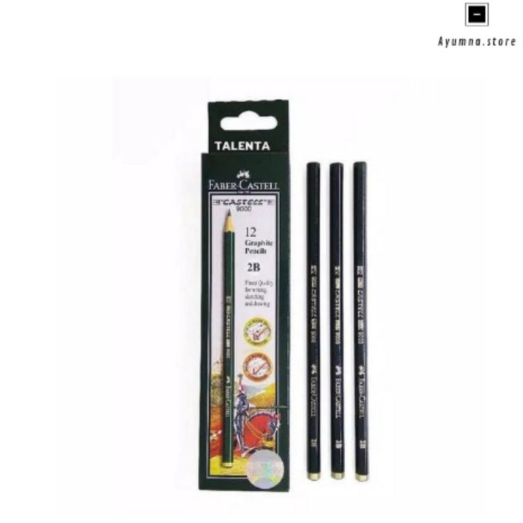 

FABER CASTELL PENSIL 2B PENSIL 2B PER PACK