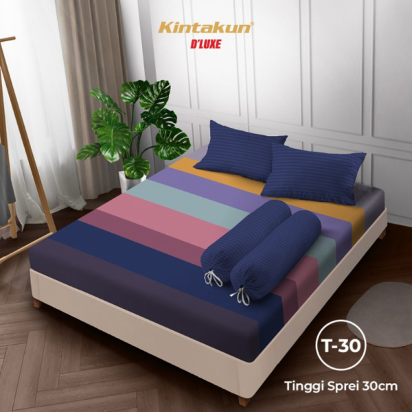 DLUXE Minimalis 200 30cm - / 160 / Diskon Sprei x Kintakun Fitted Jual 140 Bunga 180 / 180 Minho 200