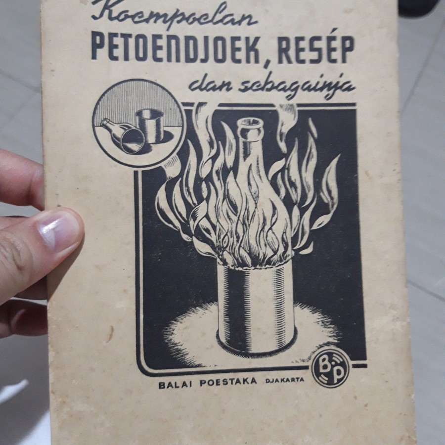 buku koempoelan petoendjoek resep 1946 balai poestaka