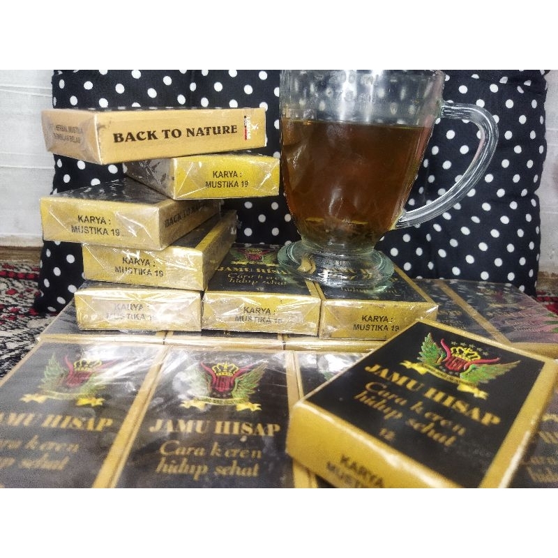 

Rempah seduh atau hsp juga, teh, jamu, 10 bks
