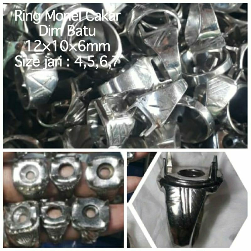 RING CINCIN MONEL /EMBAN MONEL CAKAR KWALITAS HALUS