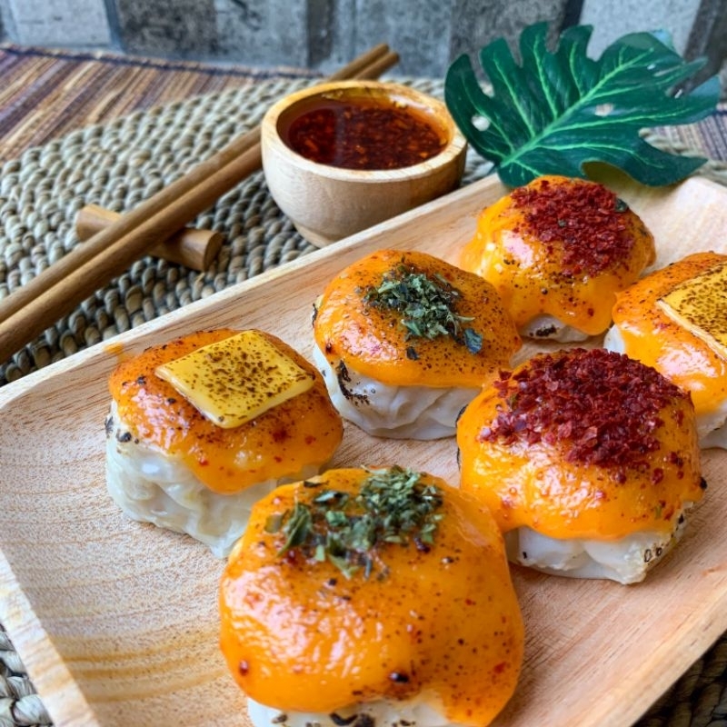 

Dimsum Mentai Tobiko (Belum termasuk Chili Oil, Instan Surabaya)