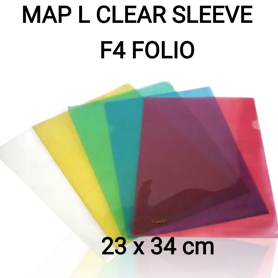 

Selalu Baru MAP L BENING 1 PACK ISI 12 PCS Clear Sleeves F4 FOLIO