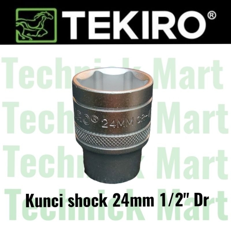 TEKIRO mata kunci shock 24 mm 1/2" Dr