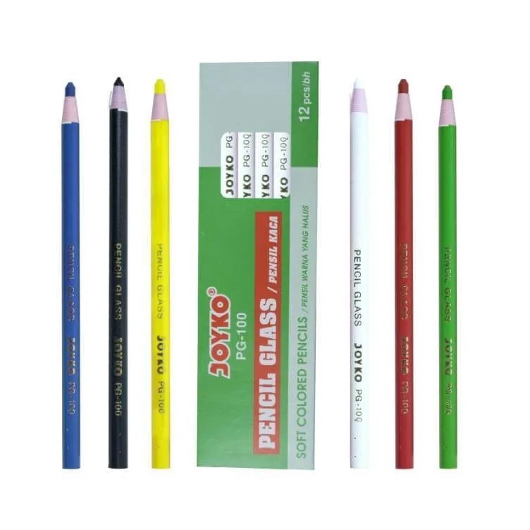 

Kirim Langsung LUSIN Pensil Kaca Pencil Glass Pensil Dermatograph Joyko PG1 MURAH
