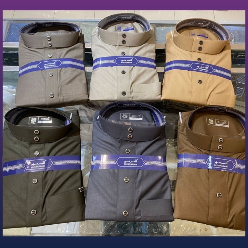 (WOLL) GAMIS/ JUBAH AL HARAMAIN WOLL PREMIUM 100% ORI IMPORT NON MANSET