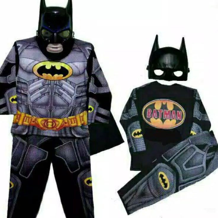TOPENG  BAJU ANAK BATMAN TOPENG SAYAP  KOSTUM ANAK BATMAN SAYAP