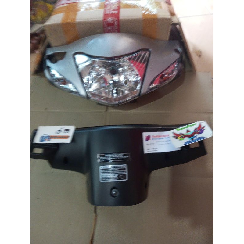 batok Totok depan belakang reflektor Honda Supra fit new fit X.batok lampu depan Honda Supra fit new