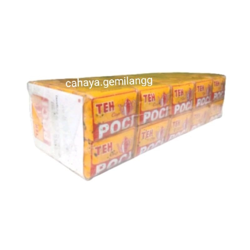 

TEH POCI KUNING SUPERIOR 9Gr (1SLOP: 50pcs) Teh Seduh Cap Poci / Teh Poci Kuning Asli Tegal Slawi / Teh Poci Superior Tegal Slawi /Teh Tubruk/Teh Kepyur/Teh Seduh /Jasmine Hijau/Teh Melati/Oleh Oleh Tegal Slawi/Teh Kepyur Khas Tegal Slawi/Teh Solo