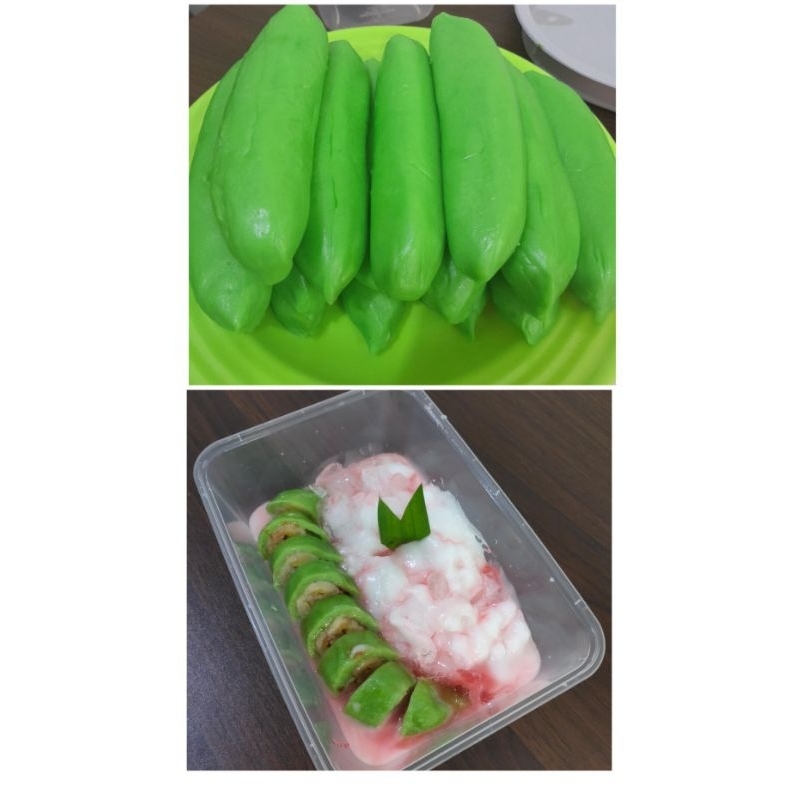 

pisang ijo khas makassar home made Mom Elsa