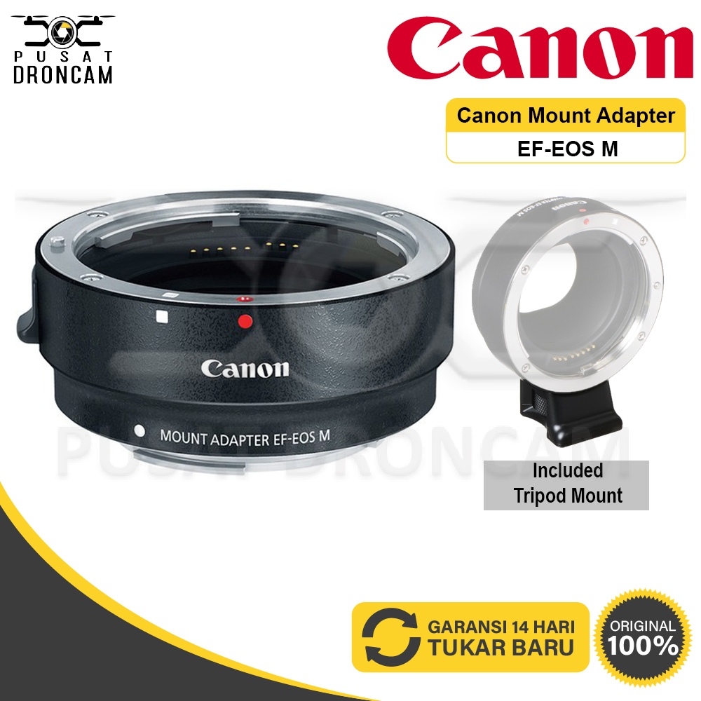 CANON MOUNT ADAPTER EF-EOS M TO EOS EF / EF-S - ORIGINAL CANON ADAPTOR