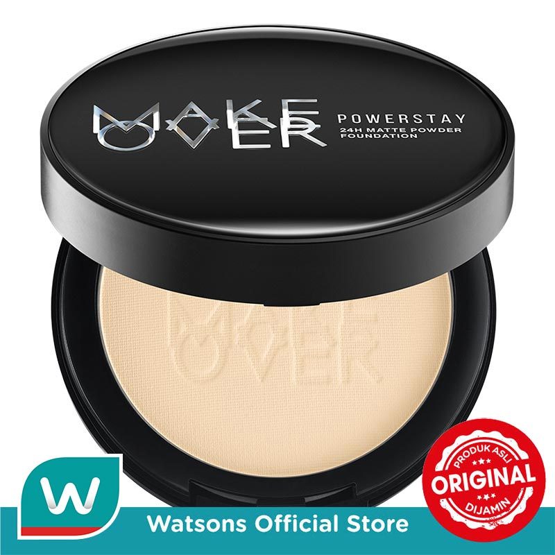 Make Over Powerstay 24H Matte Powder Foundation W22 Warm Ivory
