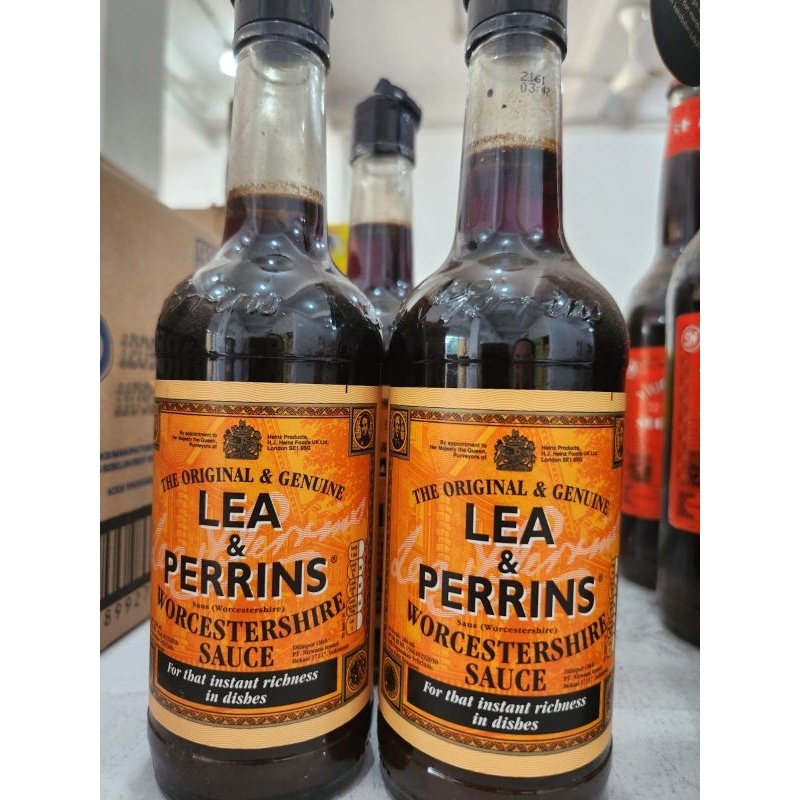 

LEA & PERRINS / Lea Pearins 284ml / Saus Inggris Sedap Wangi 620ml / Sauce Inggris
