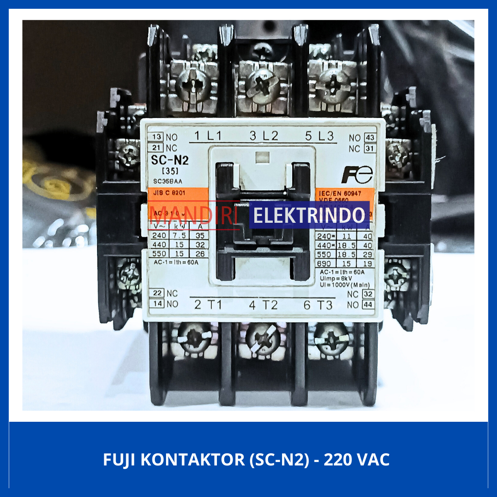 FUJI KONTAKTOR (SC-N2) - 220 VAC