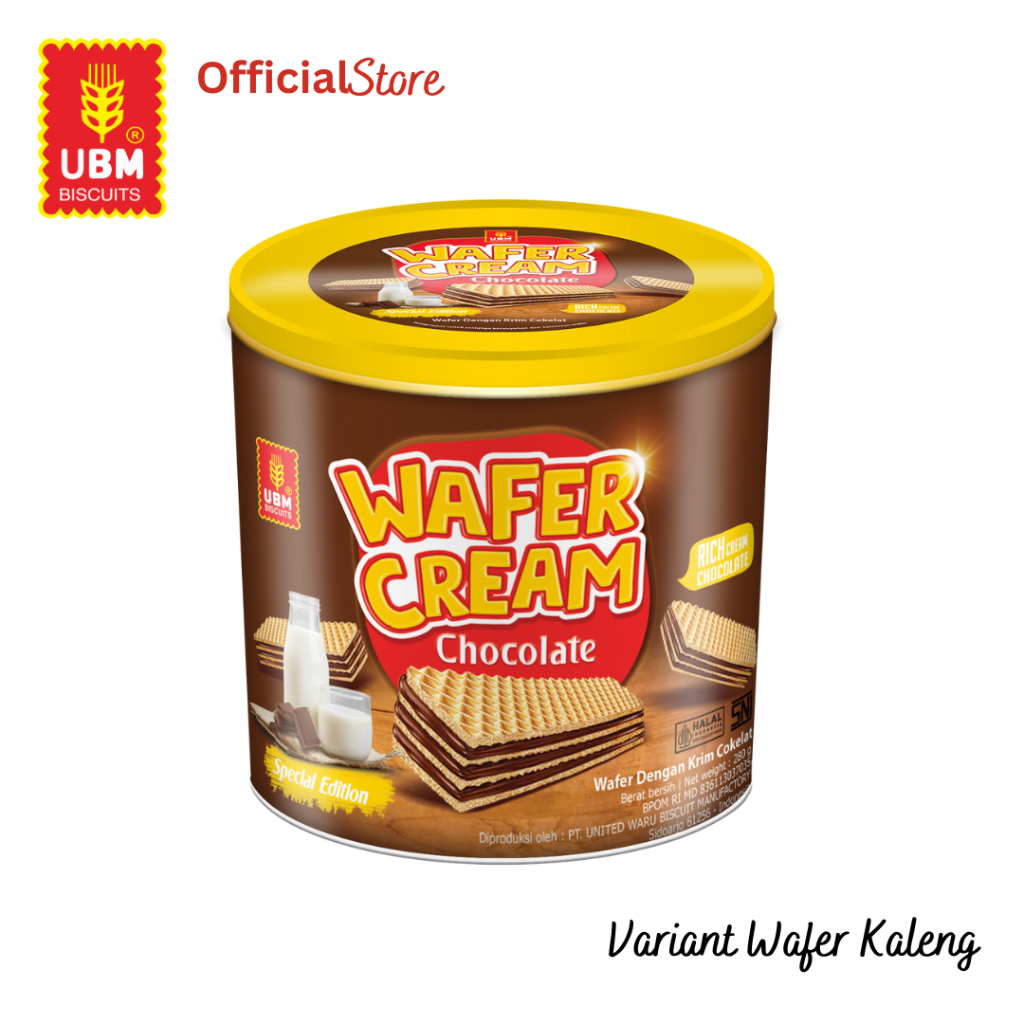 

UBM Biscuit Wafer Kaleng SE 280gr