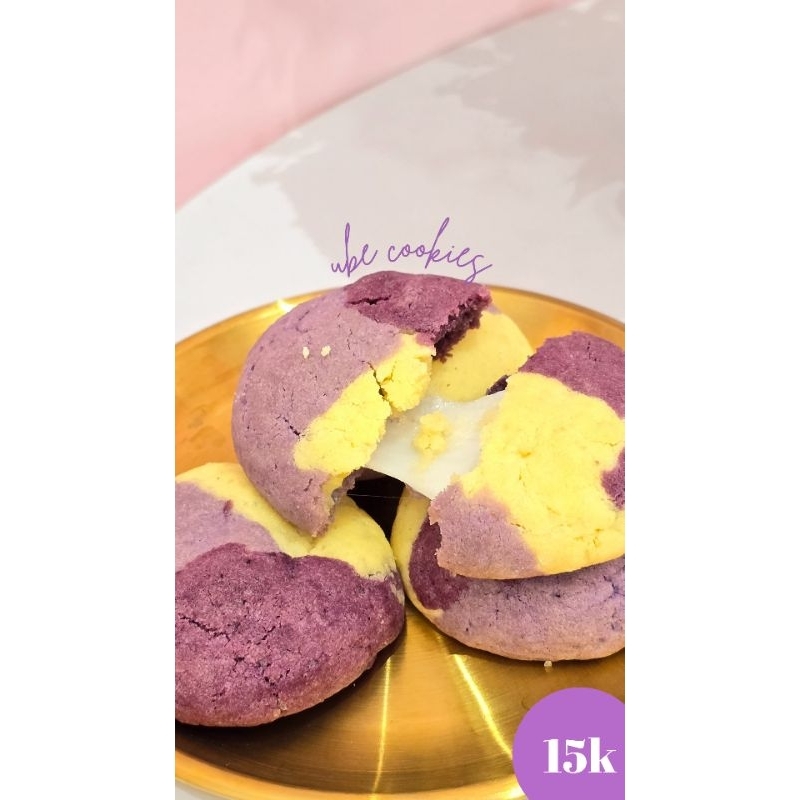 

Kim's Happiness • Ube Cookies