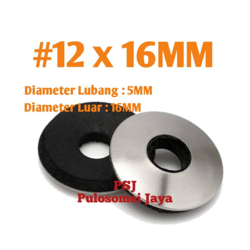 Ring Sekrup Roofing #12 x 16MM / Seal Roofing #12 x 16MM / EPDM Washer