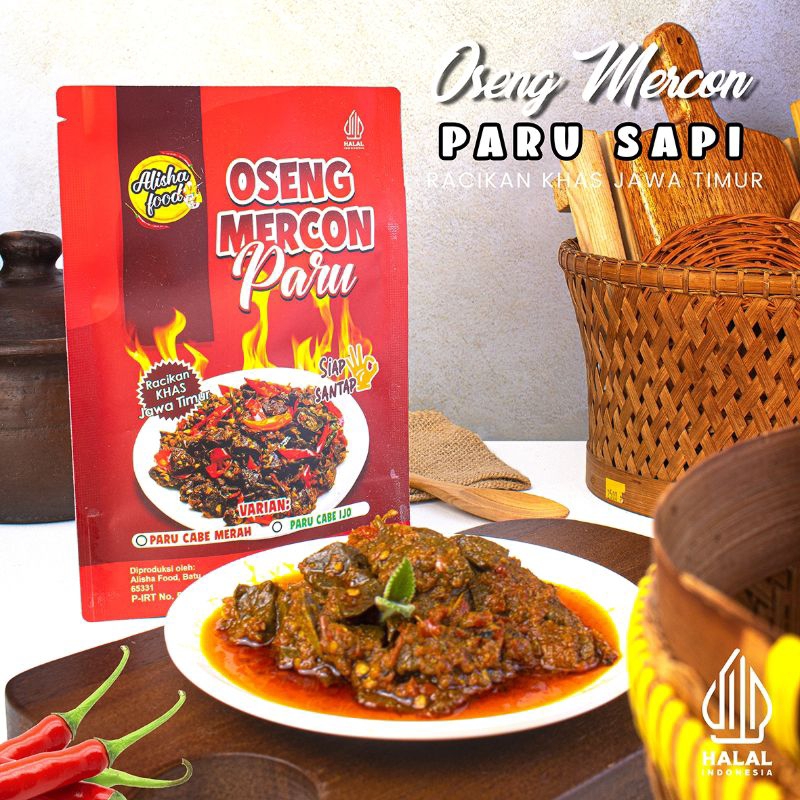 

OSENG MERCON/SAMBAL PARU SAPI 50 gr