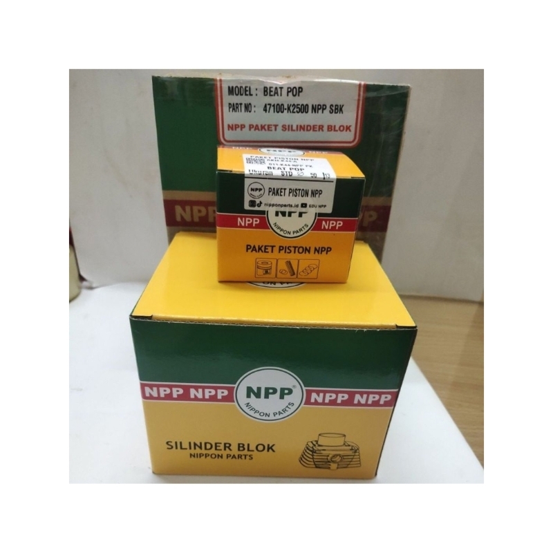 PAKET BLOK SEHER NPP MOTOR BEAT POP FI,BEAT ESP, SCOOPY FI ESP,
