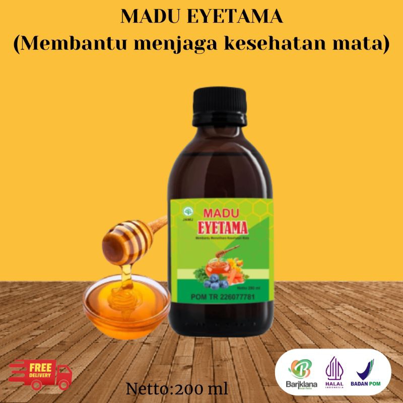 

Madu EYETAMA membantu memelihara kesehatan mata