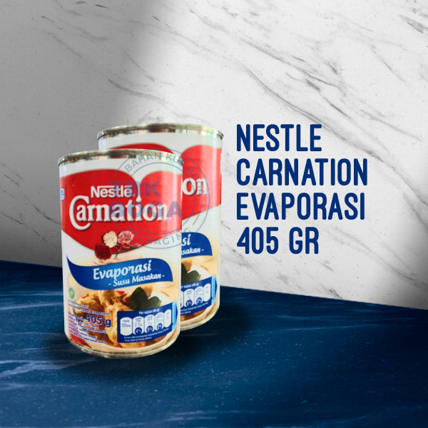 

Carnation Evaporasi ( 405 gr ) Nestle Susu Lemak Nabati Masakan Evaporated