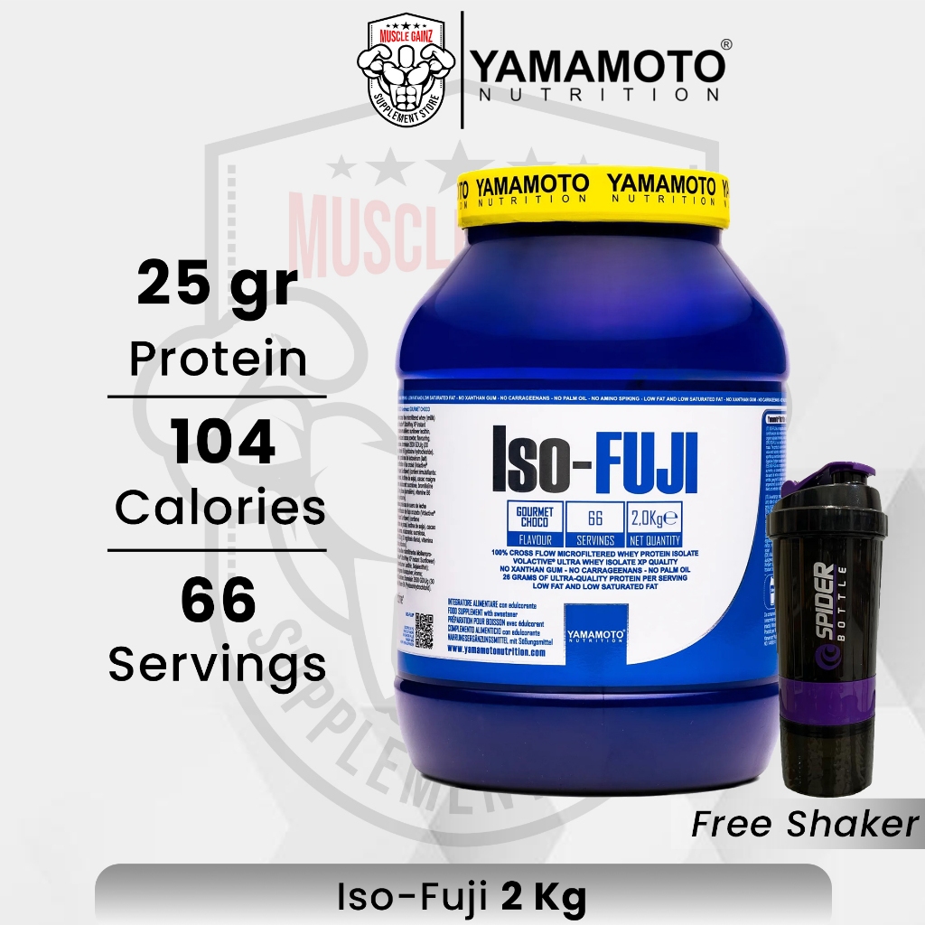 Yamamoto Nutrition ISO Fuji Whey Protein Isolate 4.4 Lb 66 Serving
