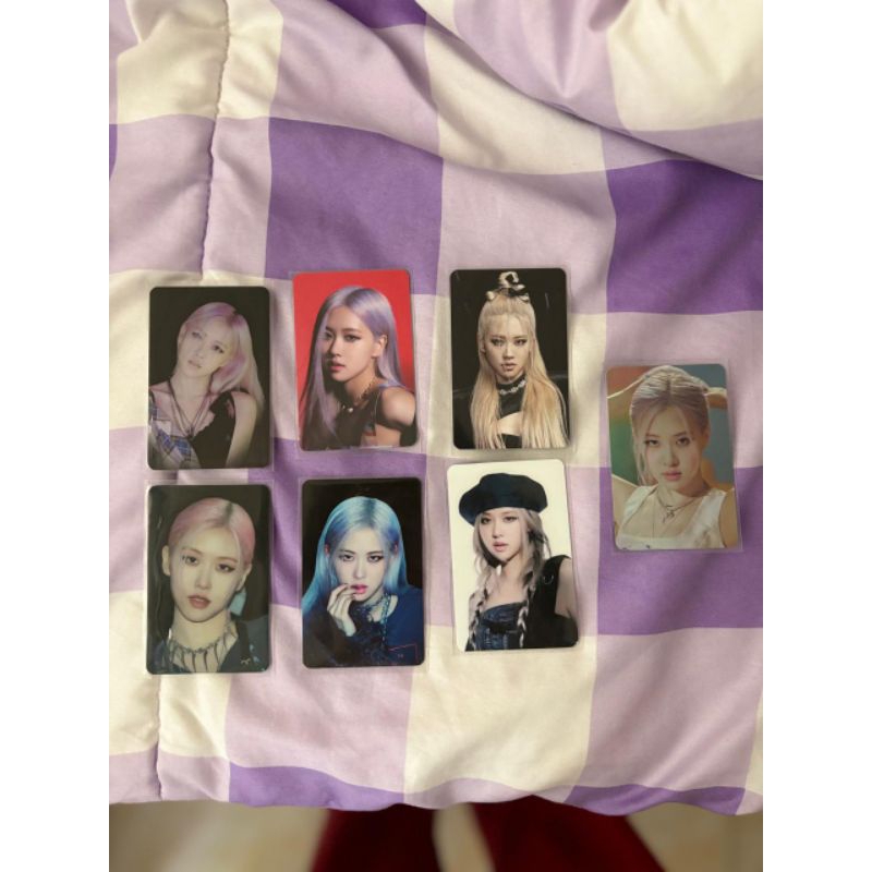 Rose BLACKPINK Official Photocard