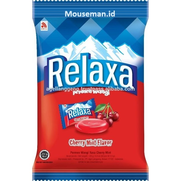

Mouseman - Permen Wangi Relaxa Fruit Rasa Cherry Mint Flavor 125GR