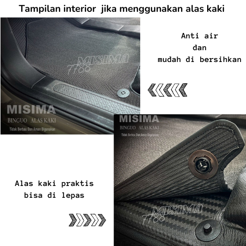 Karpet mobil 5d + Alas kaki Mitsubishi Xpander IK4