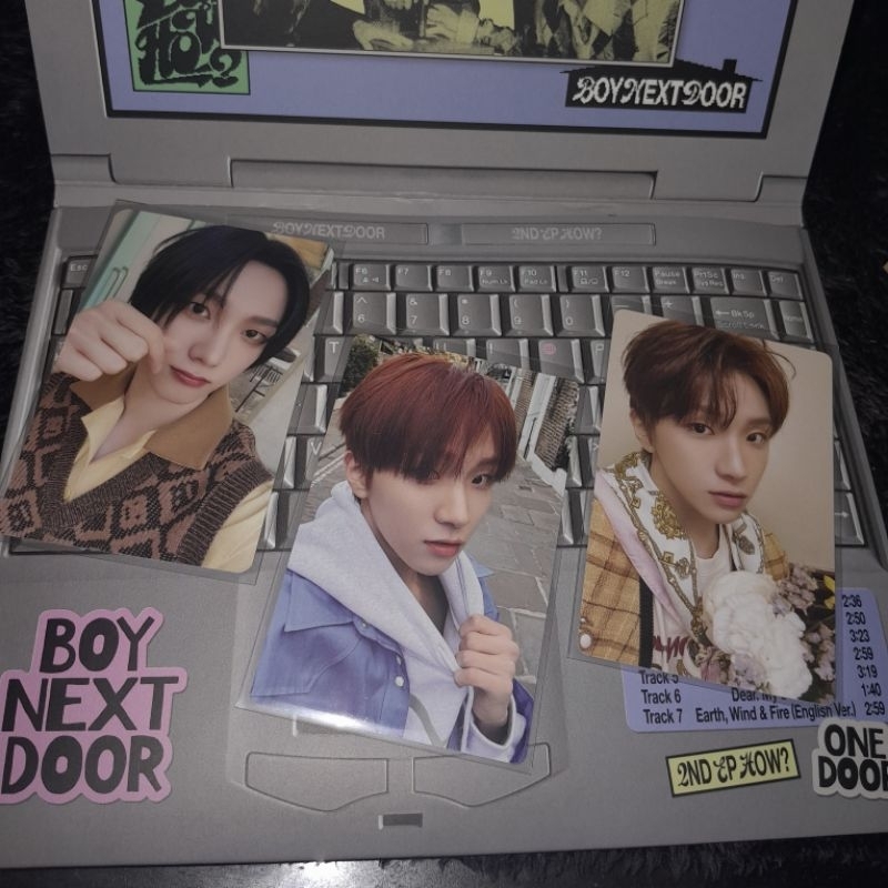 PC OFFICIAL BOYNEXTDOOR SUNGHO RIWOO JAEHYUN TAESAN LEEHAN WOONHAK