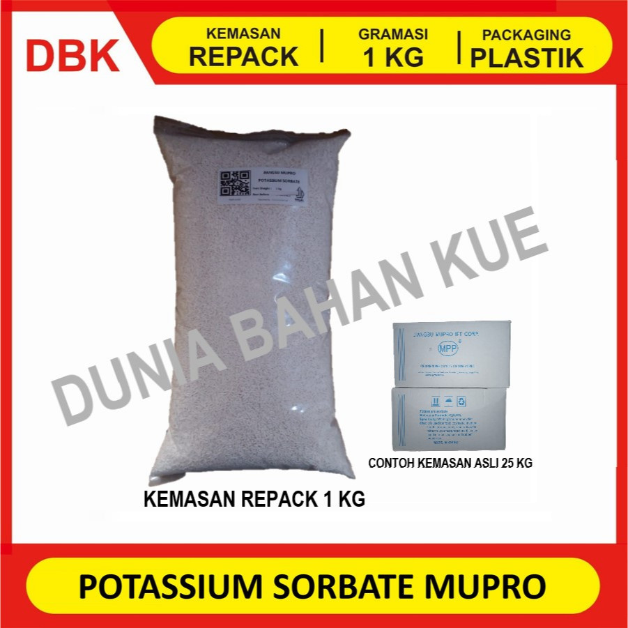 

POTASSIUM SORBATE MUPRO ex. CHINA. || 1 KG